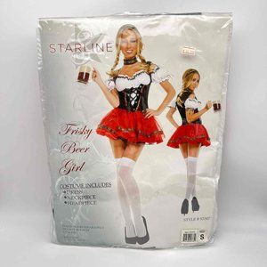 Starline Red Frisky Beer Girl Mini Dress